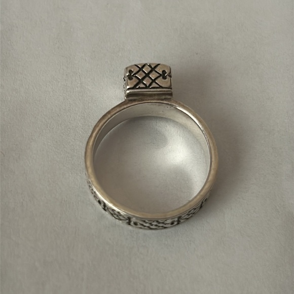 Vintage Silpada Sterling Silver Black Onyx ring - Picture 2 of 4